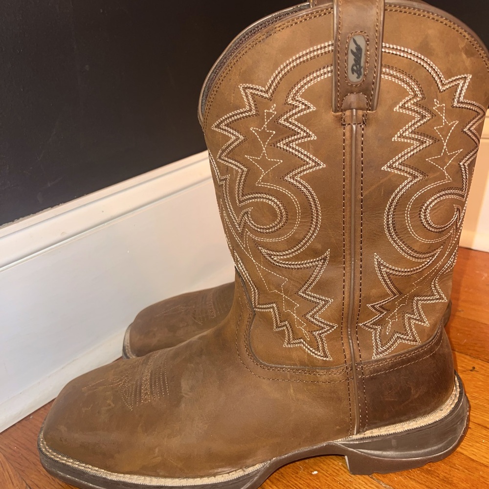 Durango Steel-toe Cowboy Boots - Men’s Size 14EE